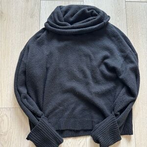 Black Turtleneck Sweater
